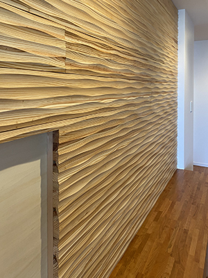 深呼吸するリビングで五感を満たされて　港区H様邸